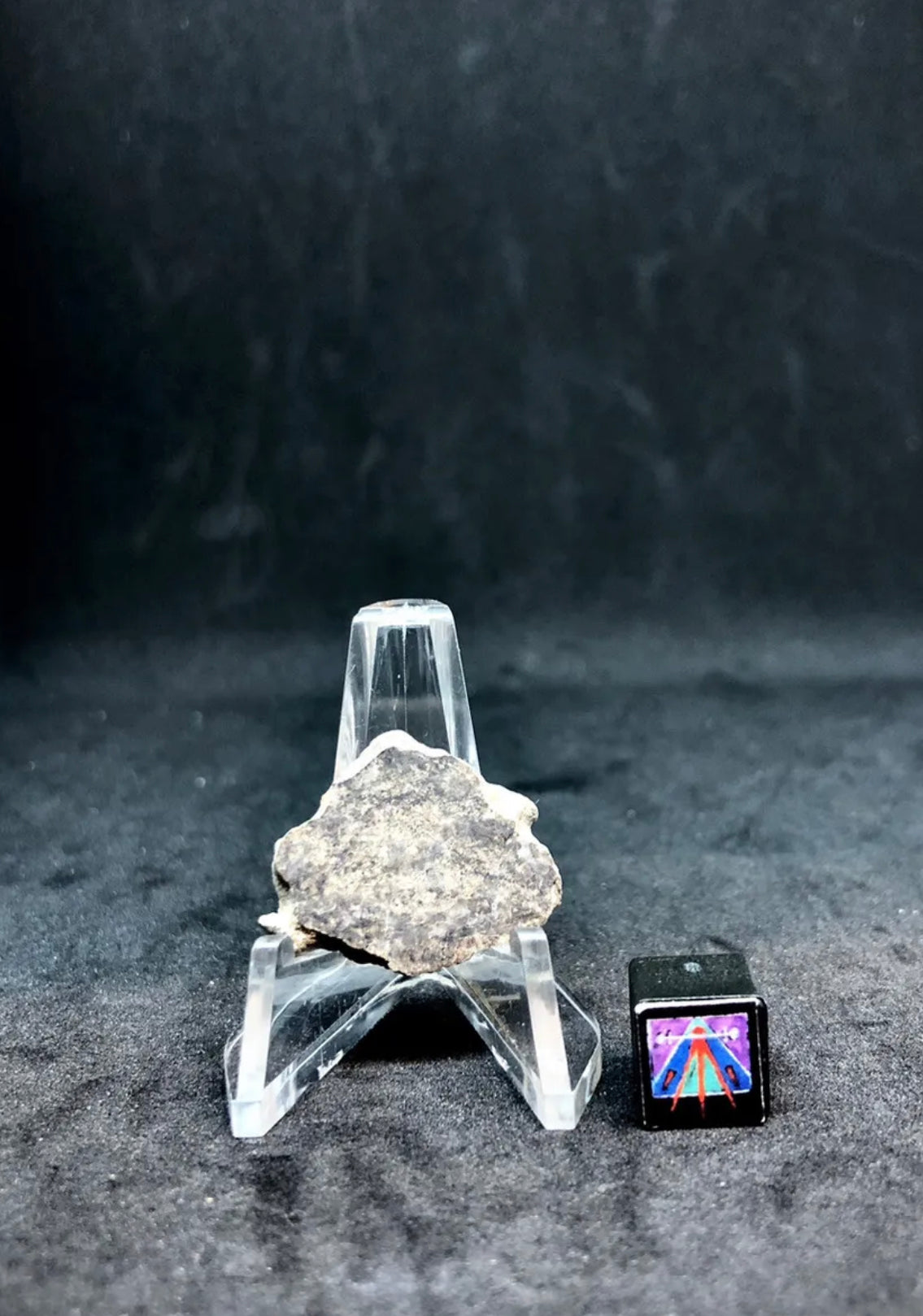 1.7g NWA 14526 Lunar Mare Basalt - An Ultra Rare Meteorite From Deep Within Our Moon!