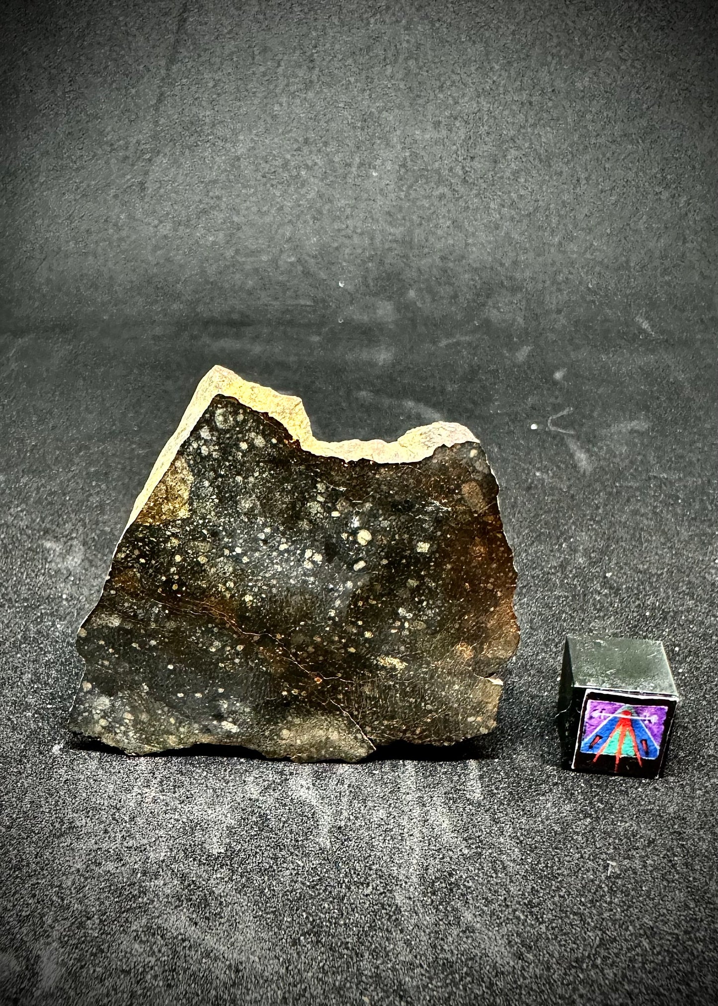 NWA 13758 Rumuruti Chondrite - RARE CLASS! 16.3g