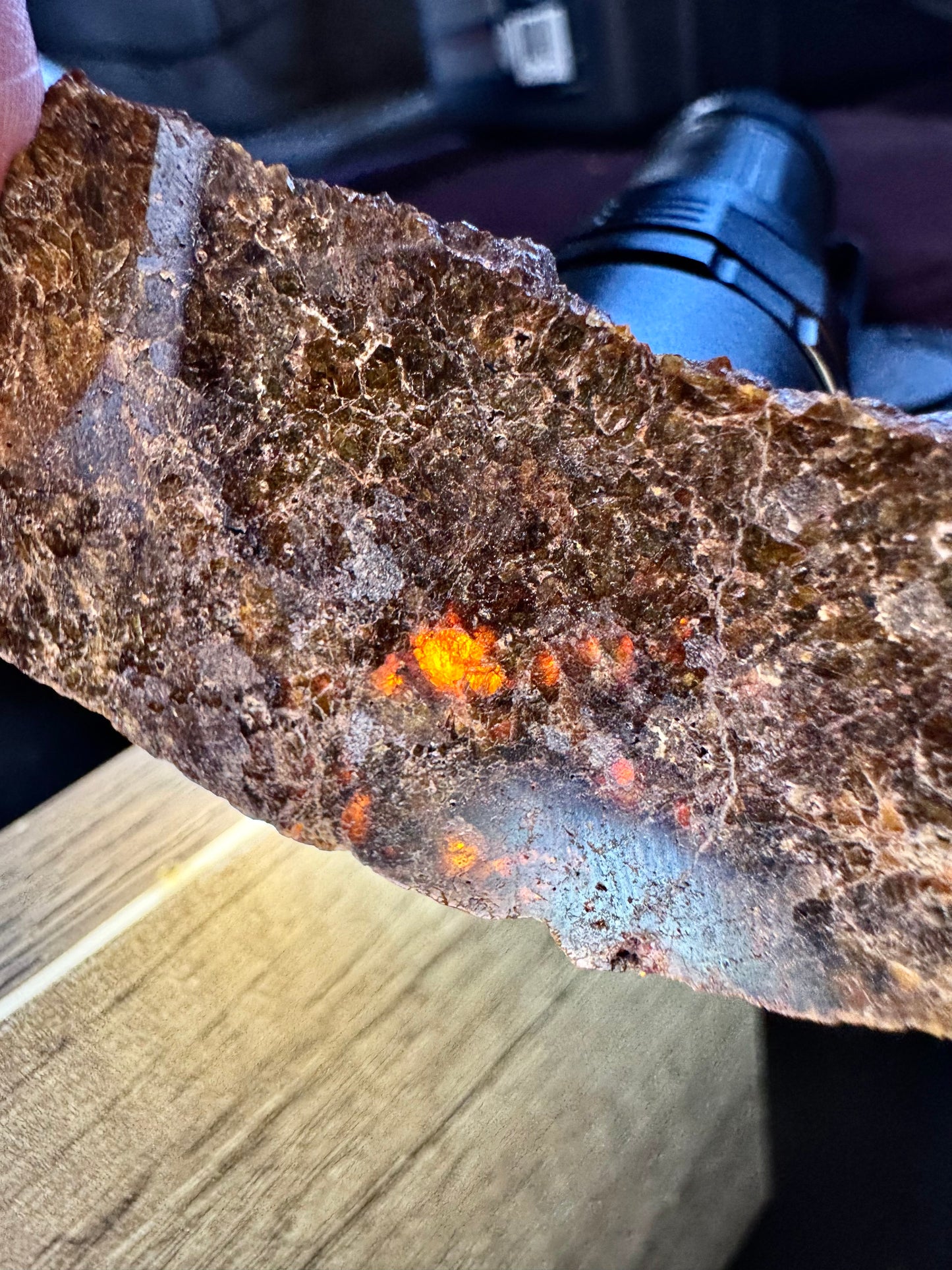 7.6g NWA 16317 Translucent Diogenite Meteorite - Parent Body: Asteroid Vesta