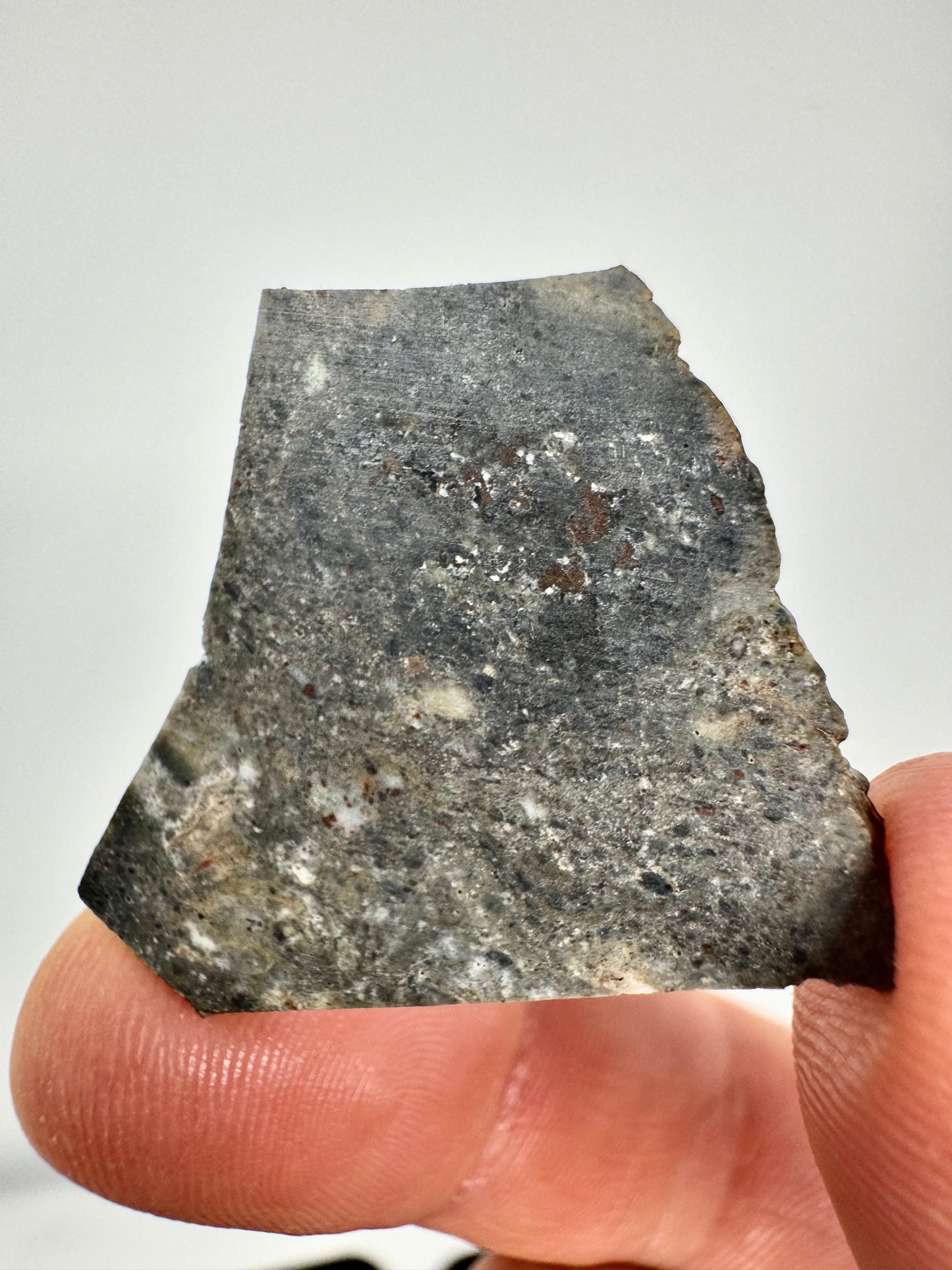 NEW! Rare Lunar Troctolite - 4.1g - Lunar Meteorite From Deep Within The Moon’s Crust