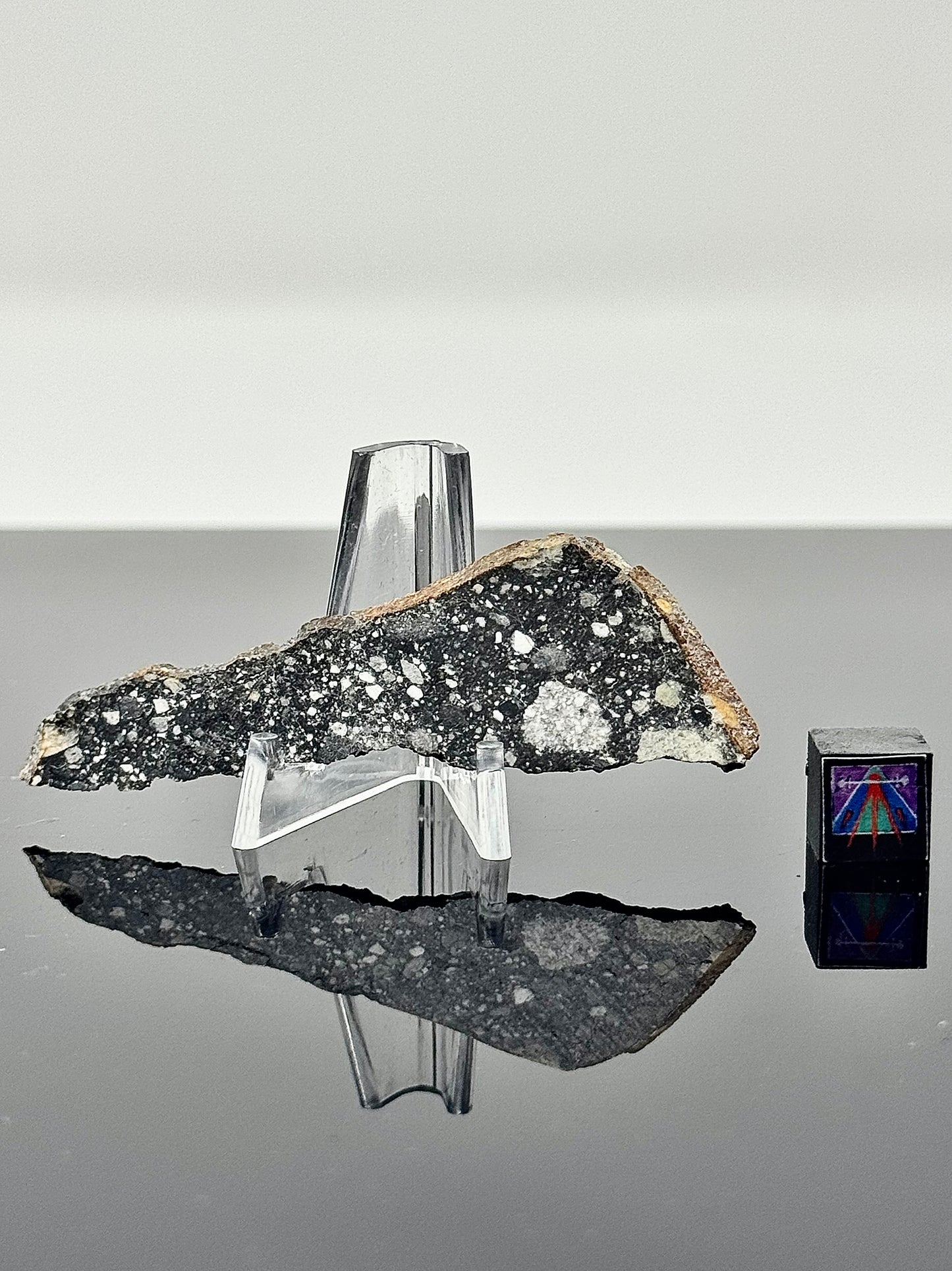 NEW! 5.7g Newly Discovered, Breathtaking Lunar Breccia - A Genuine Piece Of Our Moon!