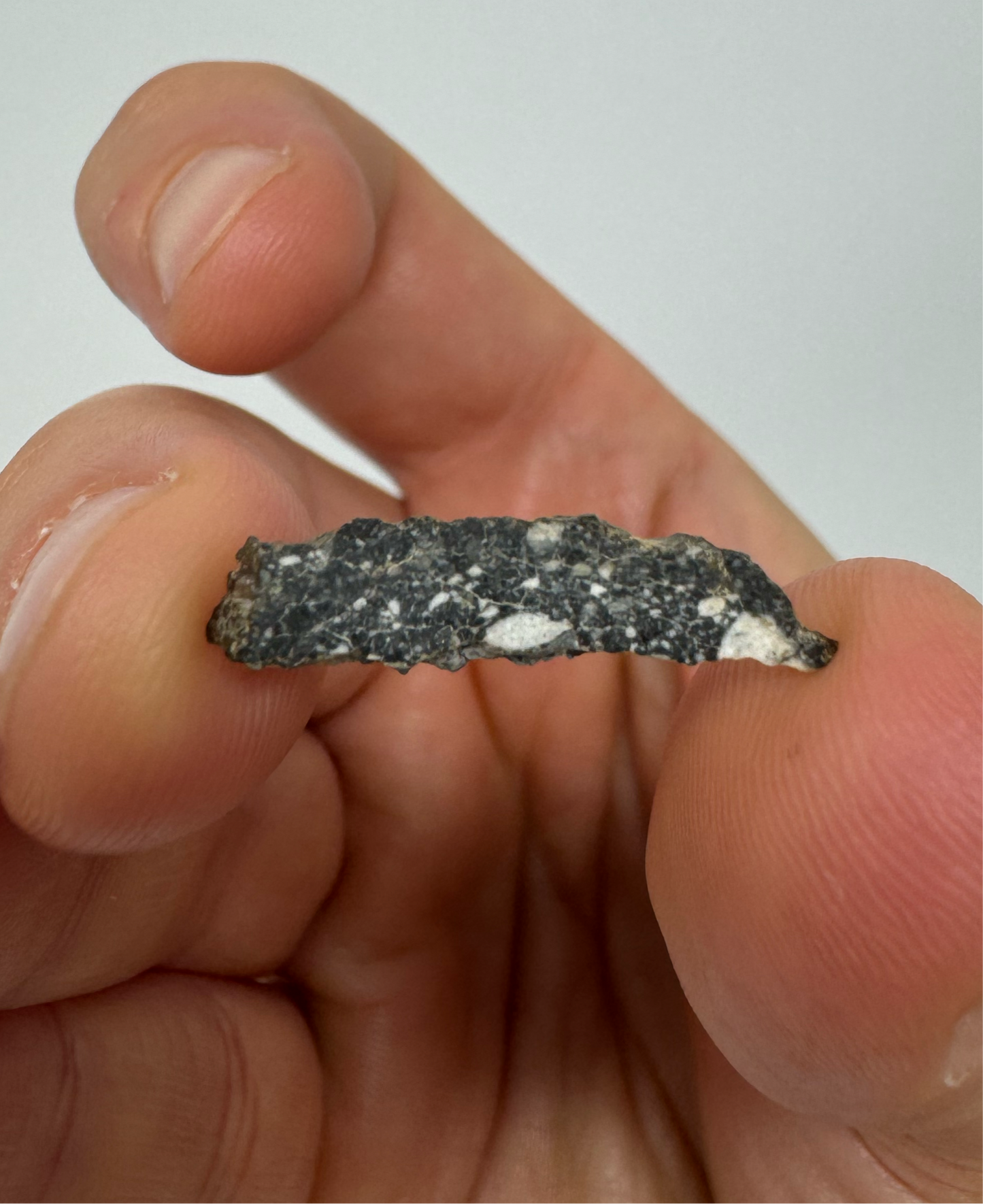 NWA 14685 Lunar Fragmental Breccia - A Chunk Of Our Moon! 0.6g
