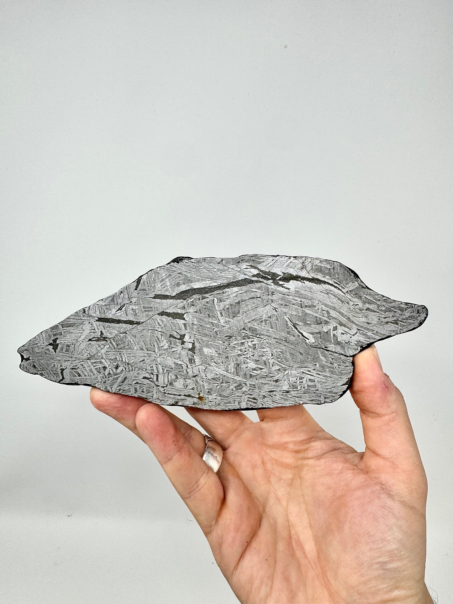 374.4g Aletai Meteorite - Beautiful Pattern - From The Core Of An Asteroid!