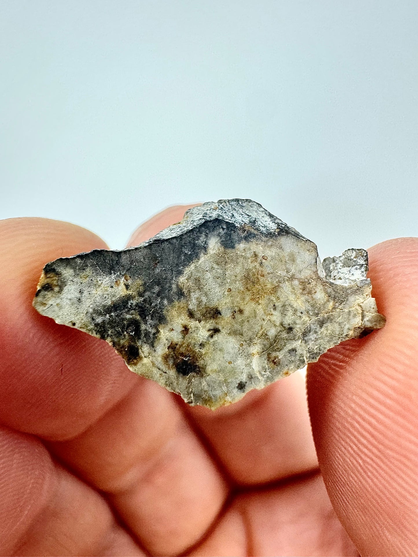 1.6g Djoua 001 Enstatite Achondrite Meteorite - Evidence of Planet Mercury - Marble Appearance
