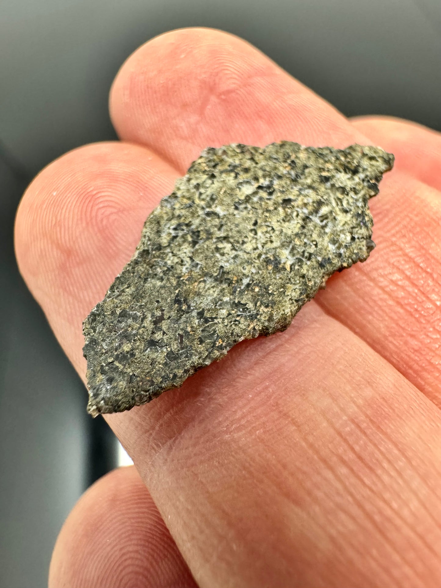1.0g NWA 17510 Martian Shergottite Meteorite - Genuine Stone From Planet Mars