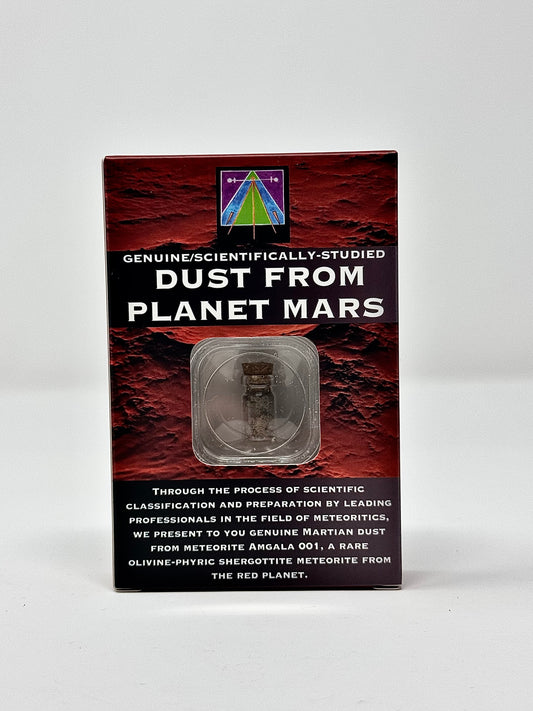 Genuine Mars Dust Vial - Dust From Planet Mars!