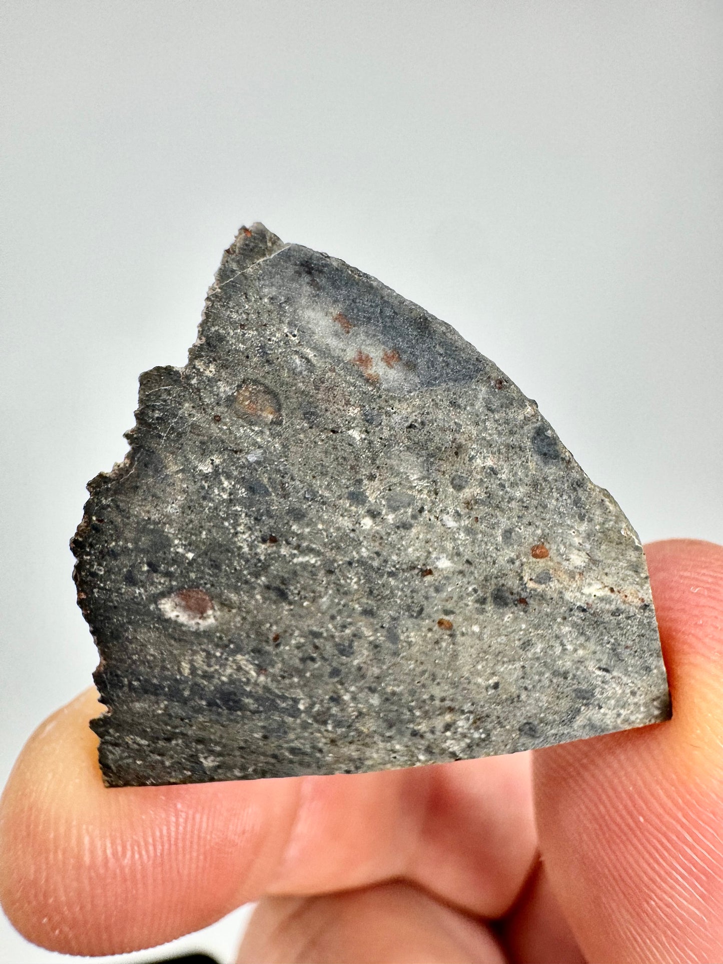 NEW! Rare Lunar Troctolite - 3.8g - Lunar Meteorite From Deep Within The Moon’s Crust