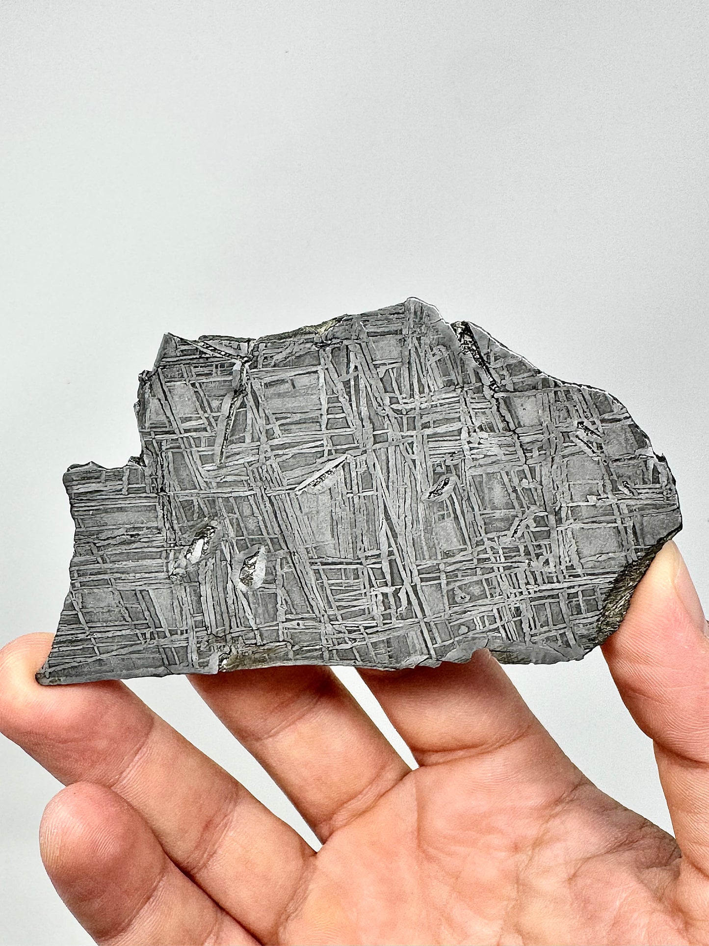 NEA 051 Iron Meteorite - 70.0g - Stunning Pattern - From The Core Of An Asteroid!