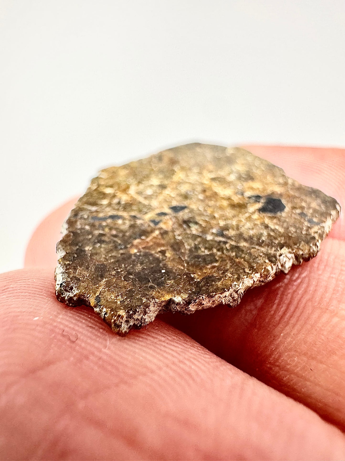 1.9g NWA 16317 Translucent Diogenite Meteorite - Parent Body: Asteroid Vesta