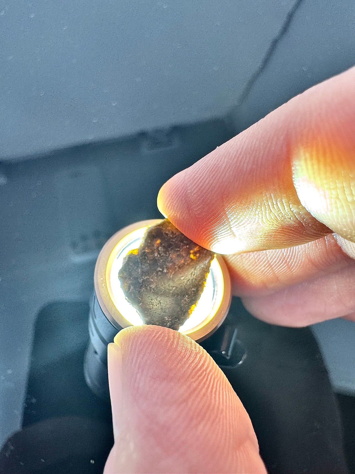 1.1g NWA 16317 Translucent Diogenite Meteorite - Parent Body: Asteroid Vesta