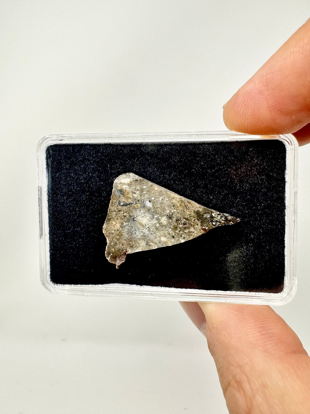 NEW! Rare Lunar Troctolite - 2.4g - Lunar Meteorite From Deep Within The Moon’s Crust