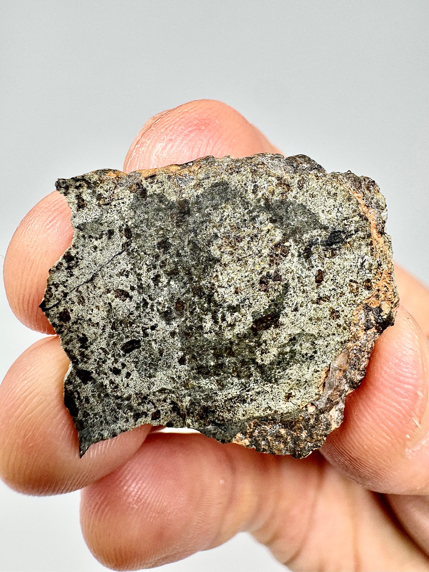 4.5g Genuine Martian Meteorite Amgala 001- Scientifically Studied Rock From Planet Mars