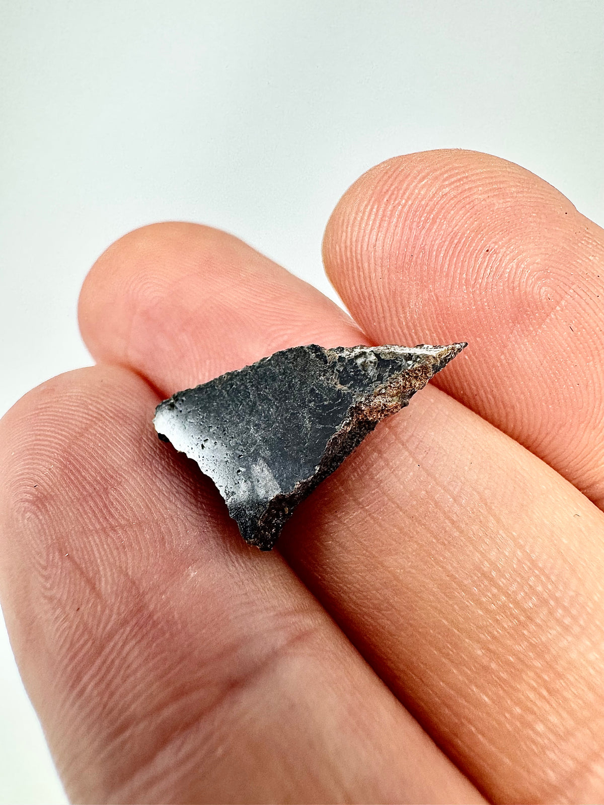 NEW: 0.7g Personal Classification of NWA 18785 Aubrite - Fragmental Monomict Breccia, Enstatite Achondrite Meteorite - Evidence of Possible Linkage To Planet Mercury