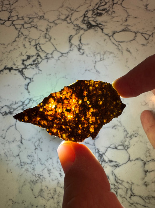 4.4g NWA 16317 Translucent Diogenite Meteorite - Parent Body: Asteroid Vesta