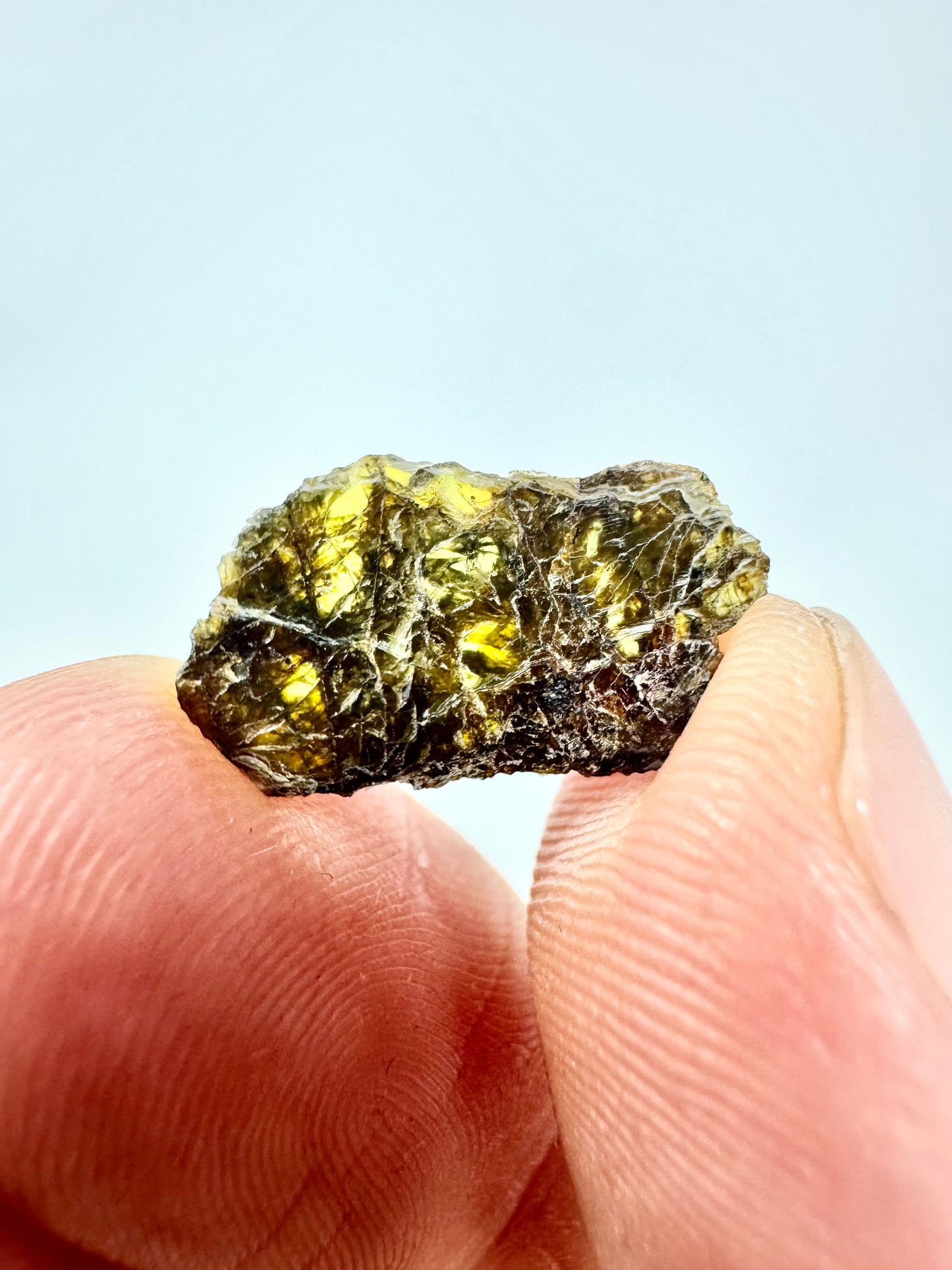0.5g NWA 16317 Incredibly Translucent Diogenite Meteorite - Parent Body: Asteroid Vesta