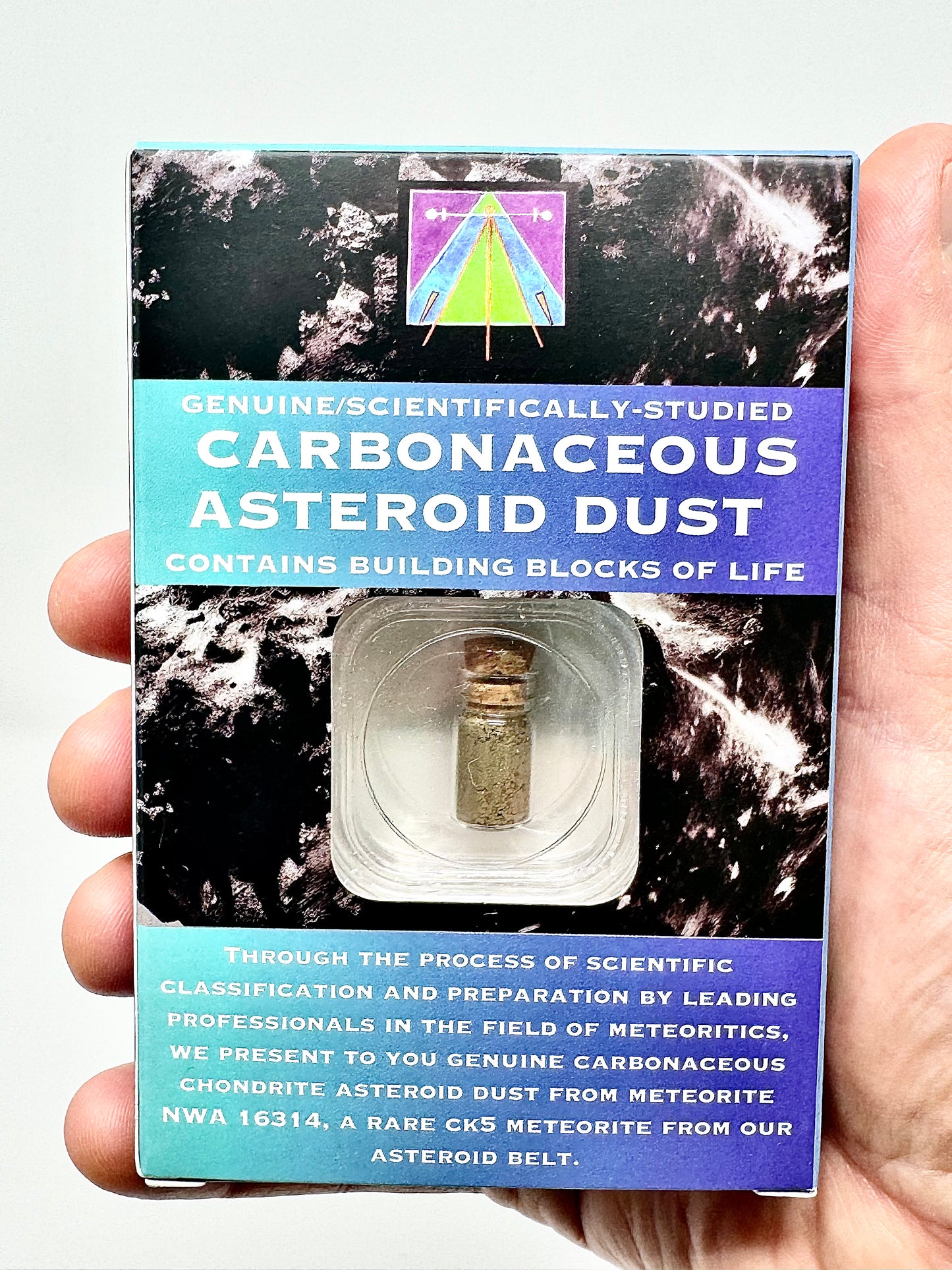 3 Pack Special: Genuine Lunar, Mars and Carbonaceous Dust Vial Combo Pack