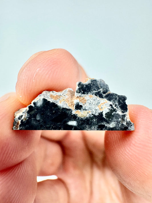 Bechar 003 Lunar Feldspathic Breccia- End/Wedge Cut - 1.8g - A Piece Of Our Moon!
