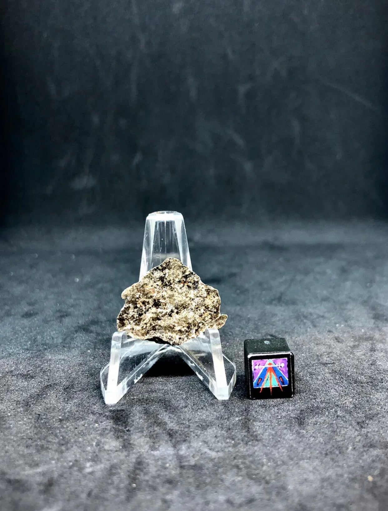 1.7g NWA 14526 Lunar Mare Basalt - An Ultra Rare Meteorite From Deep Within Our Moon!