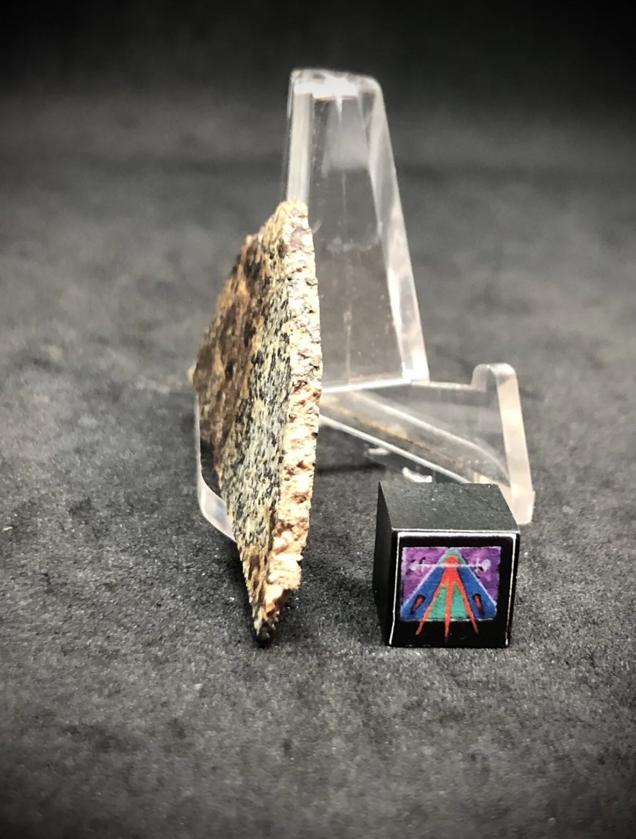 NWA 16312 Eucrite Meteorite - 6g - Part Of The HED Group