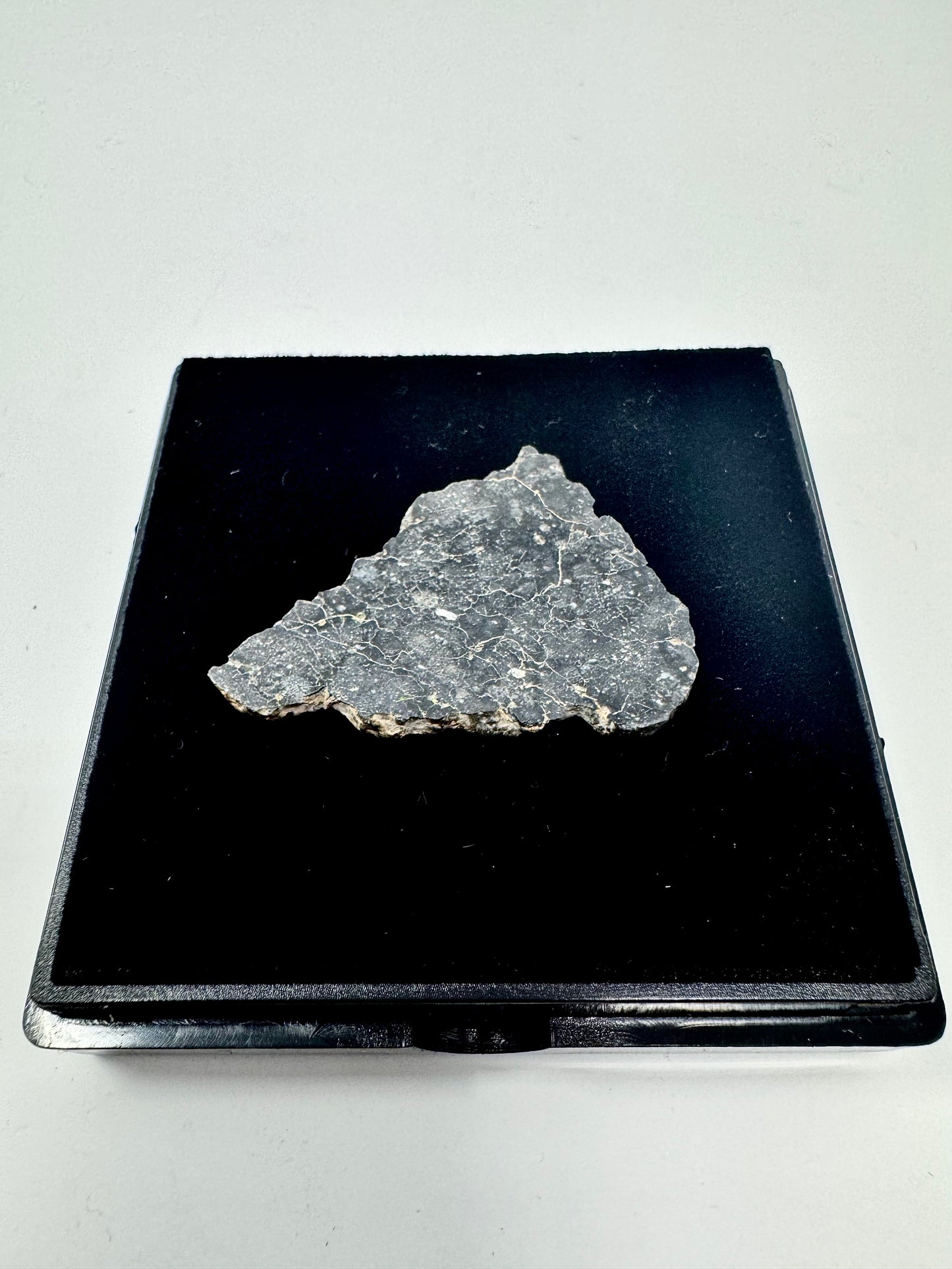 Mesmerizing Full Slice of NWA 13951 “Starry Night” Lunar Meteorite - 3.1g