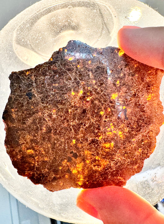17.3g NWA 16317 Translucent Diogenite Meteorite - Parent Body: Asteroid Vesta
