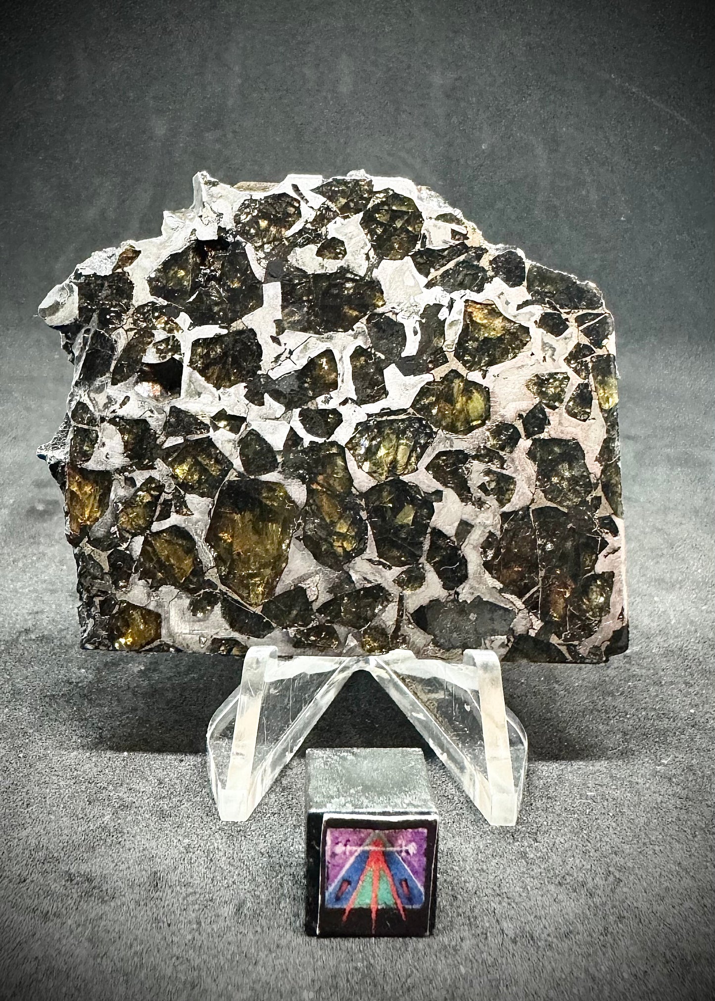 Brahin Pallasite Meteorite - 35.2g