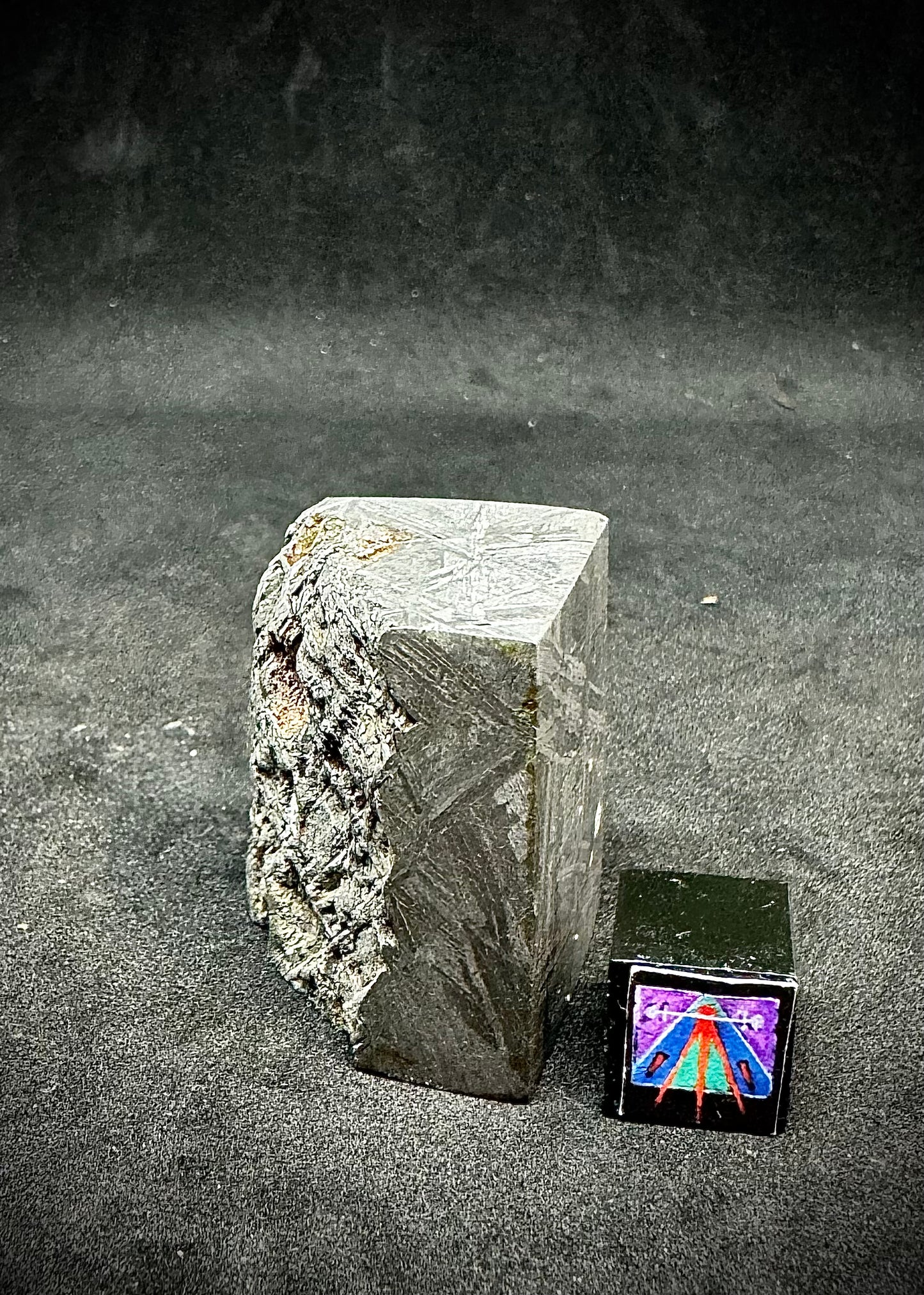 Muonionalusta Iron Meteorite - End Piece - 78.7g