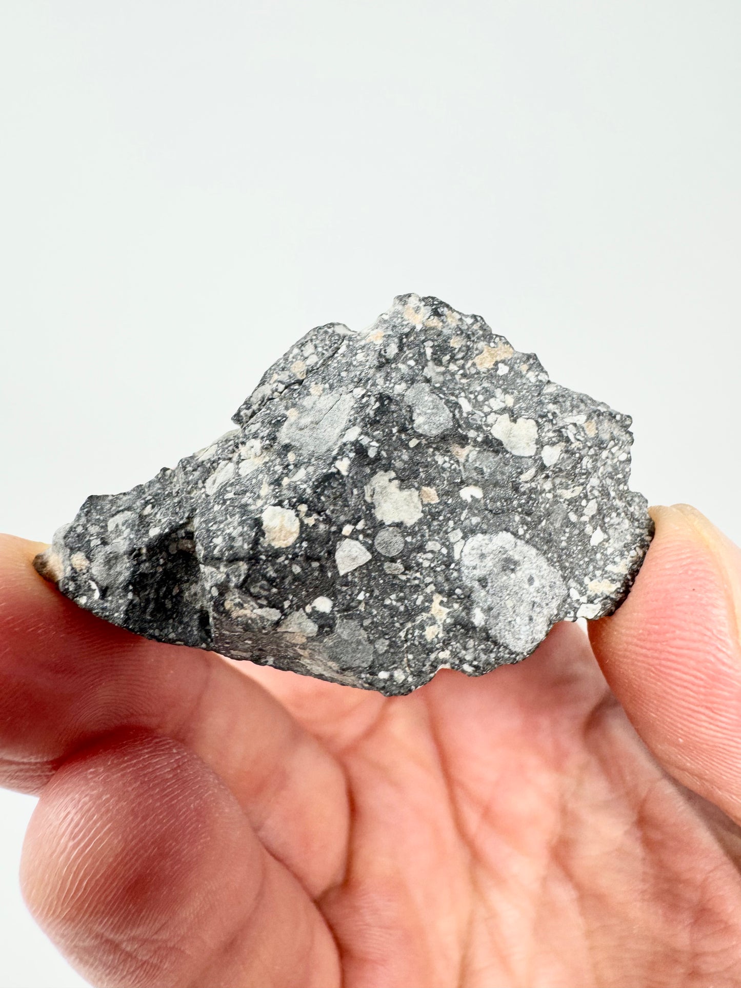 NWA 14577 Lunar Fragmental Breccia Meteorite - Whole Stone - 15.2g
