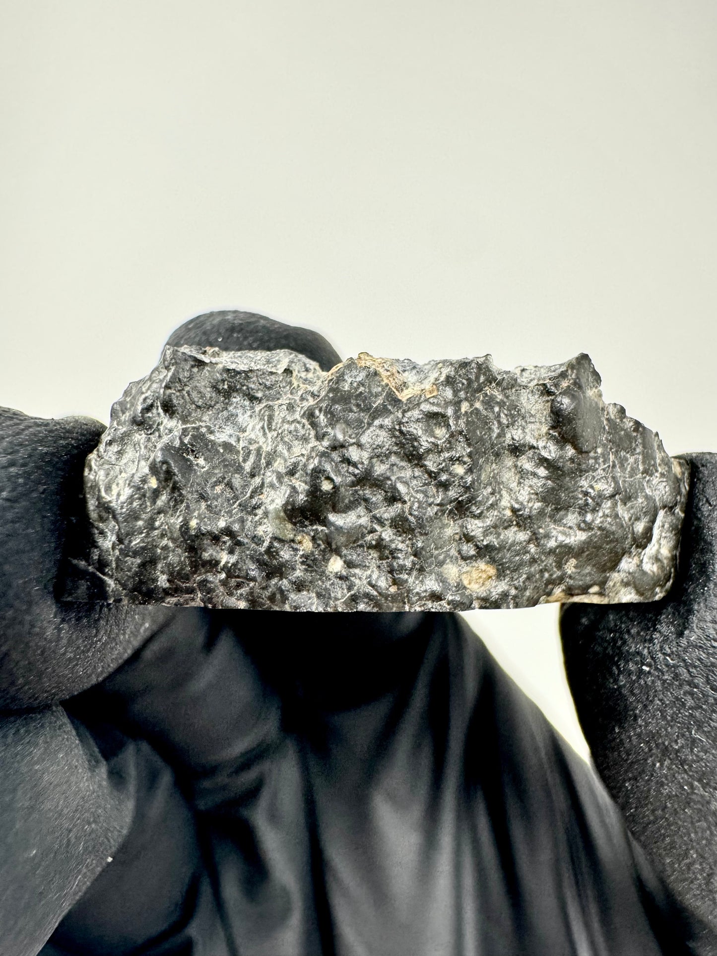 Mesmerizing NWA 13951 “Starry Night” Lunar Meteorite - 3.3g End Cut/Slice - Polished!
