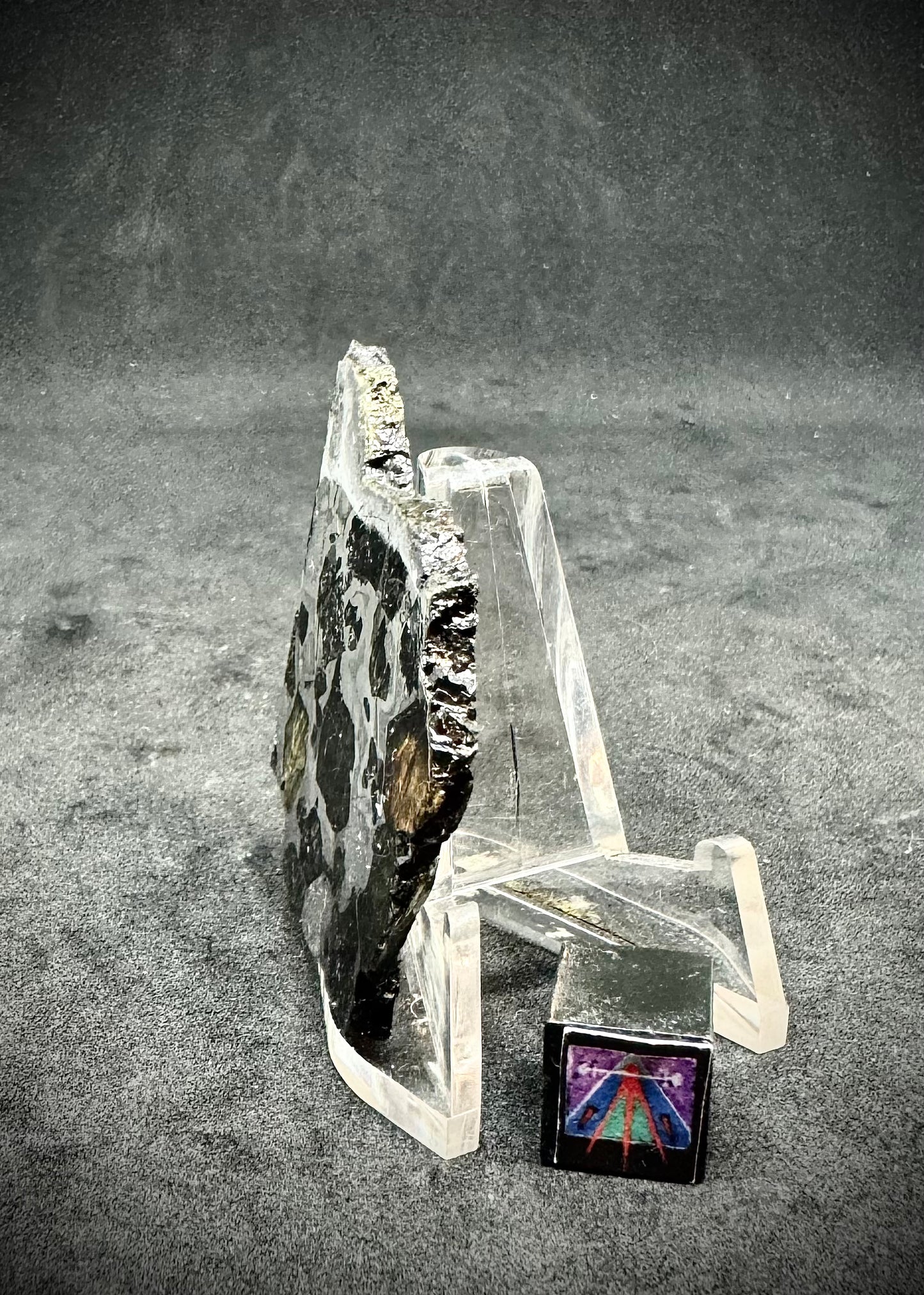 Brahin Pallasite Meteorite - 18.8g