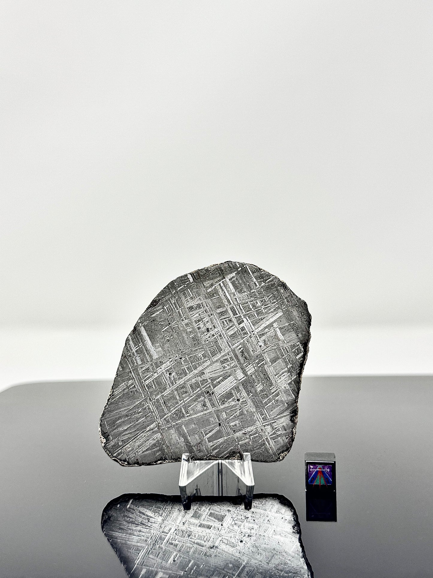 Muonionalusta Iron Meteorite - 96.1g Full Slice - From The Core Of An Asteroid!