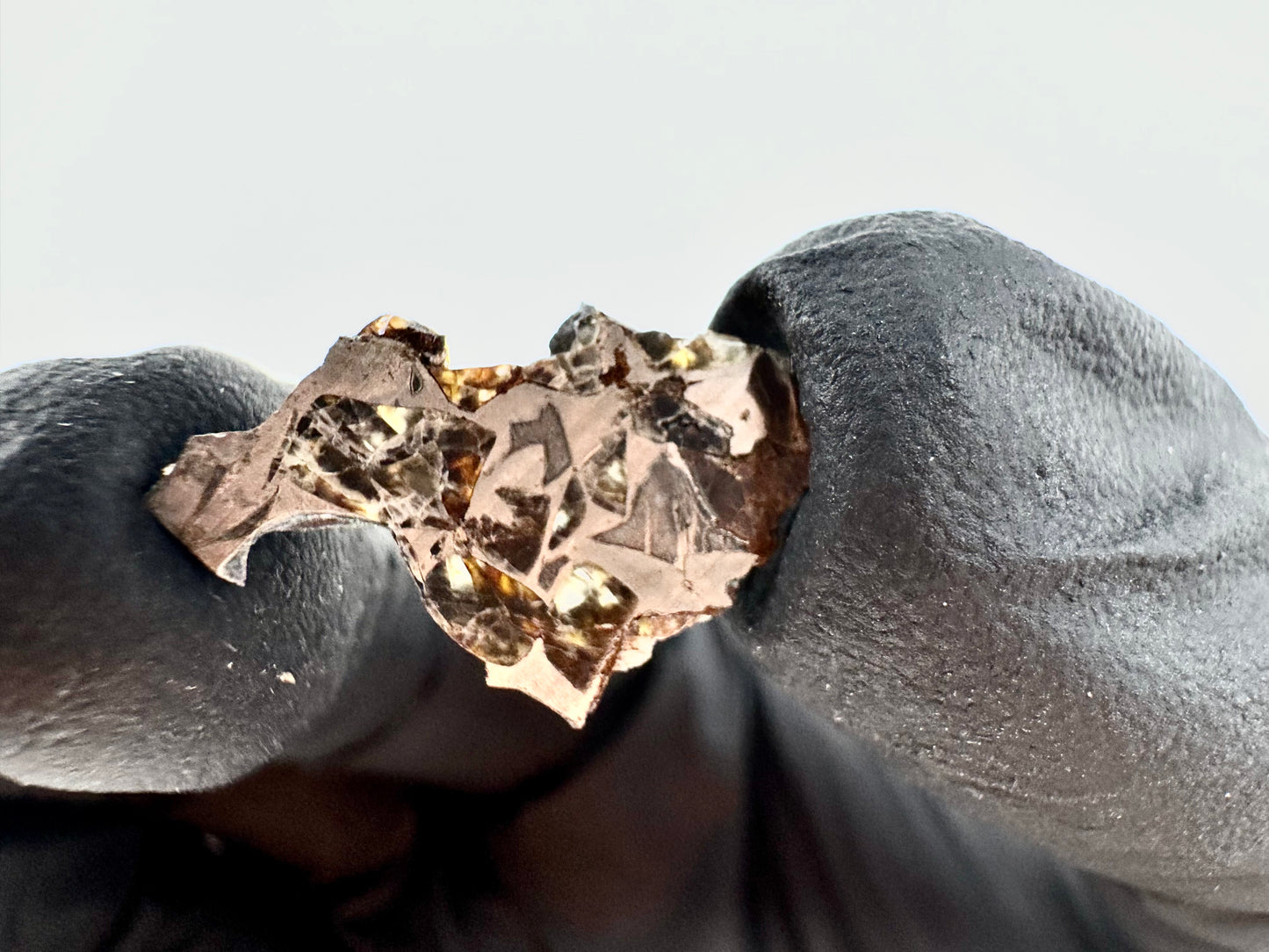 Beautifully Translucent Seymchan Pallasite Meteorite - 0.5g - From An Asteroid