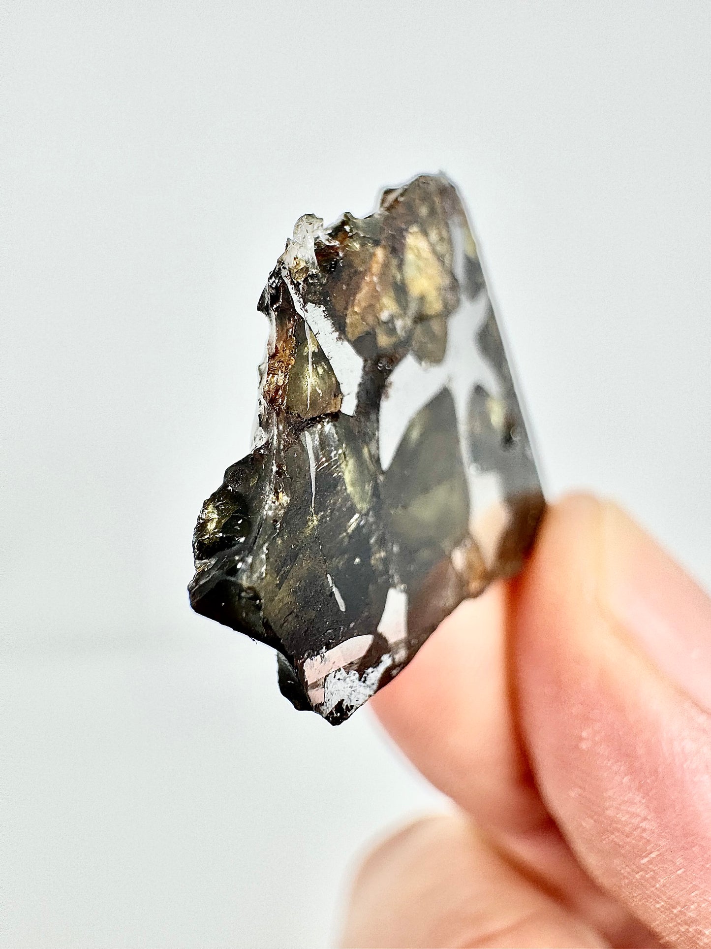 Brahin Pallasite Meteorite - 3.9g - From The Mantle/Core Of An Asteroid