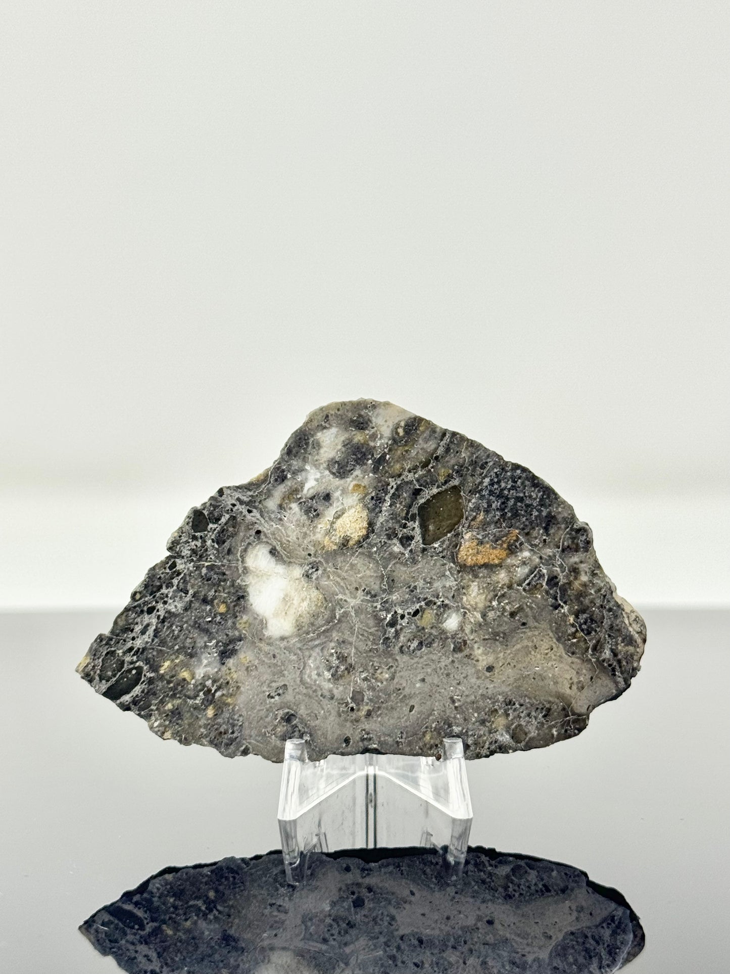 NWA 17352 - An Extremely Unique Looking Lunar Breccia - A Genuine Piece Of Our Moon! 22.4g