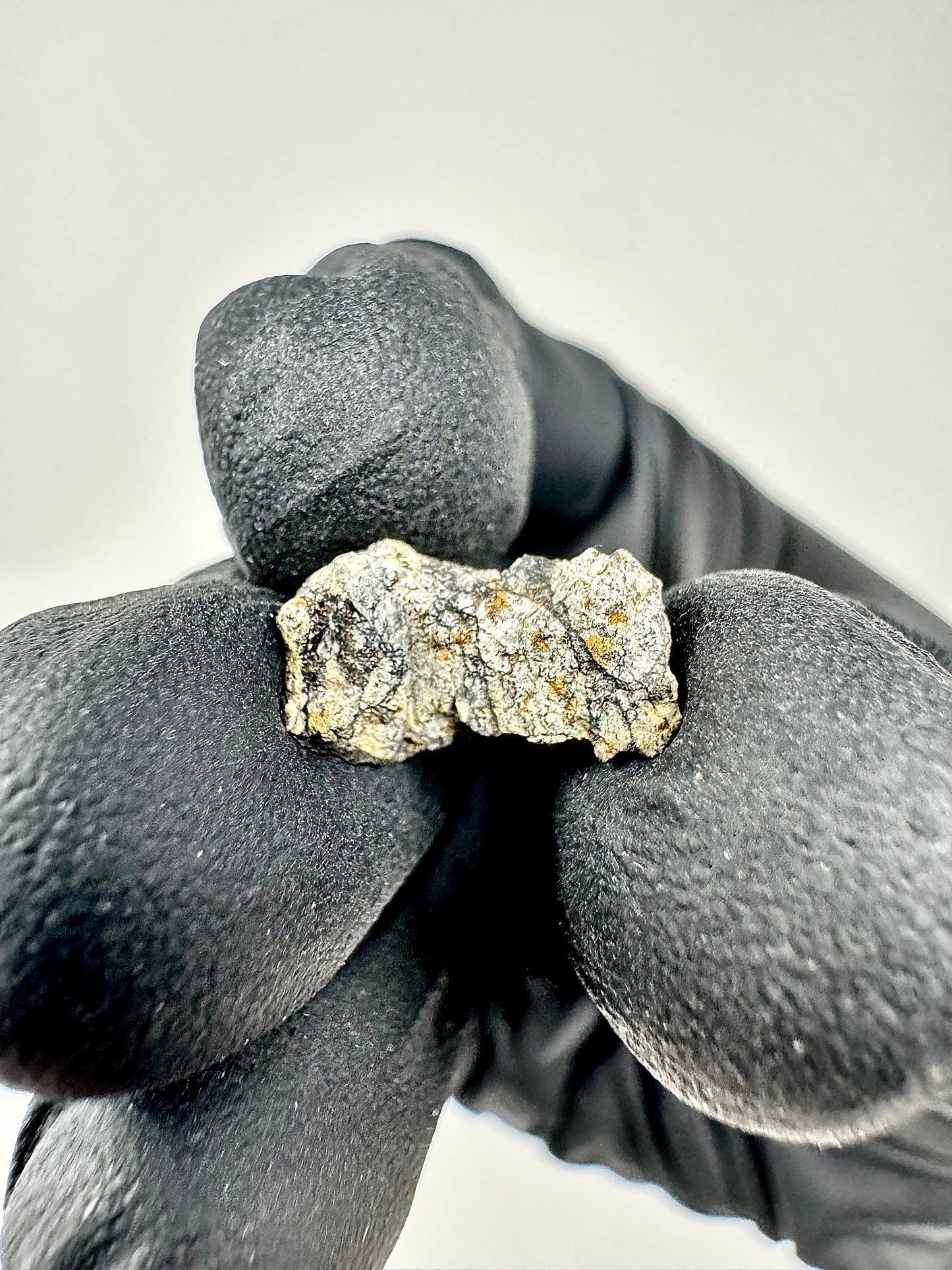 0.5g Chelyabinsk Brecciated Meteorite - Jet Black Crust - Incredibly Fresh and Discovered Immediately After the Fall!