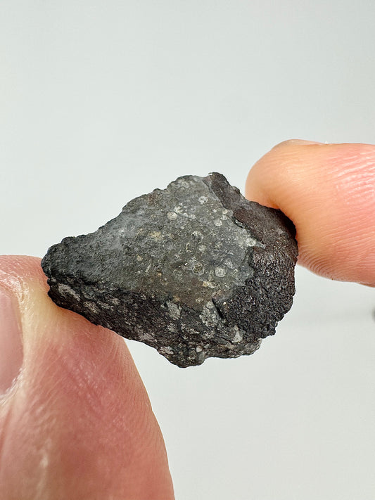 Allende Meteorite Individual with Crust! 3.8g - From A Carbonaceous Asteroid!