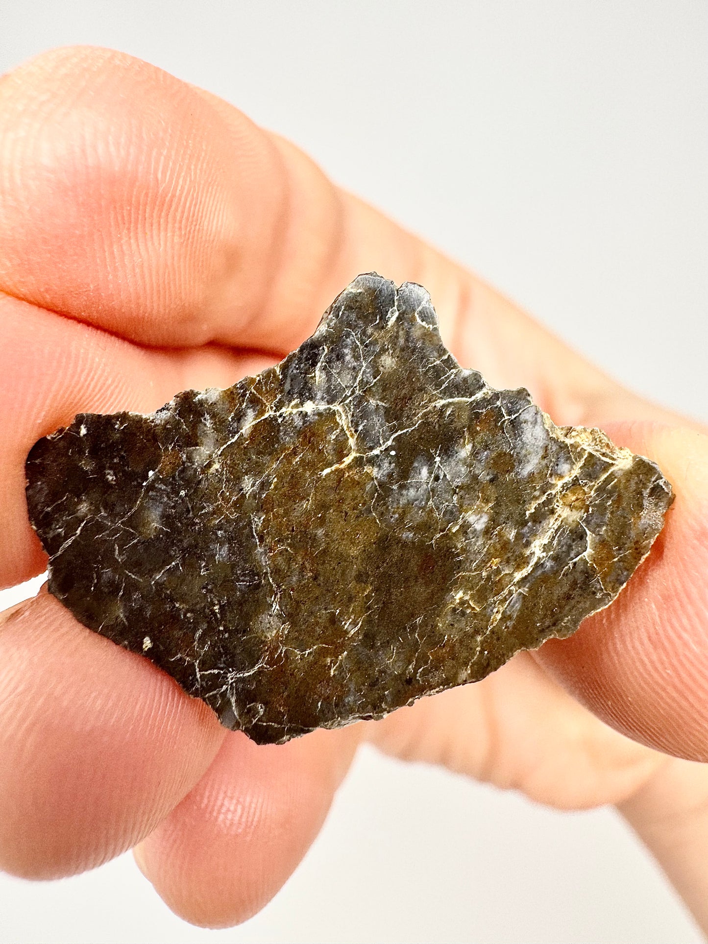NWA 17270 Lunar Meteorite - Stunning, Colorful, Galaxy Swirl Appearance - From Our Moon! 2.9g