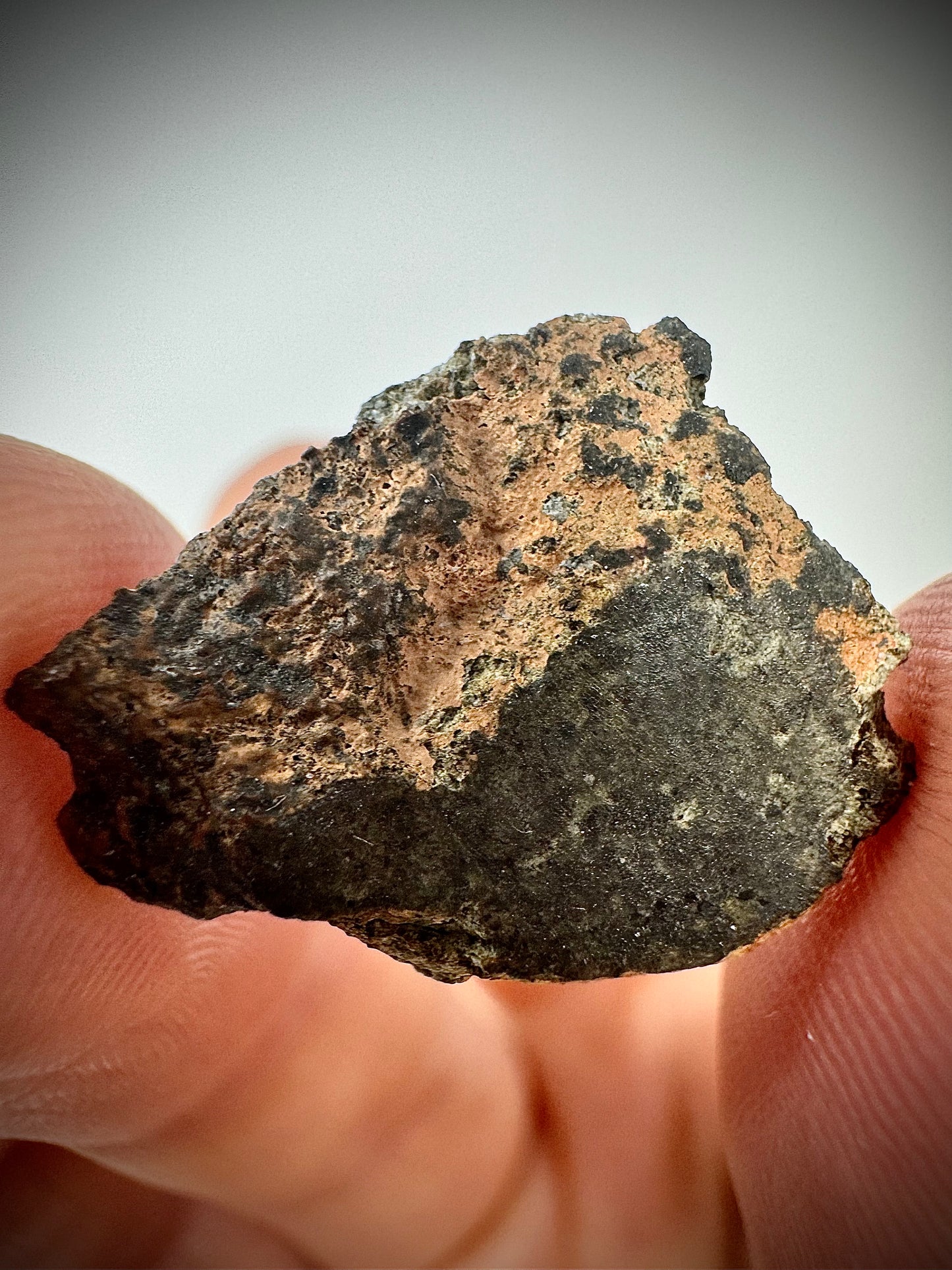 2.0g Genuine Martian Meteorite Amgala 001 with Shock Vein! Scientifically Studied Rock From Planet Mars