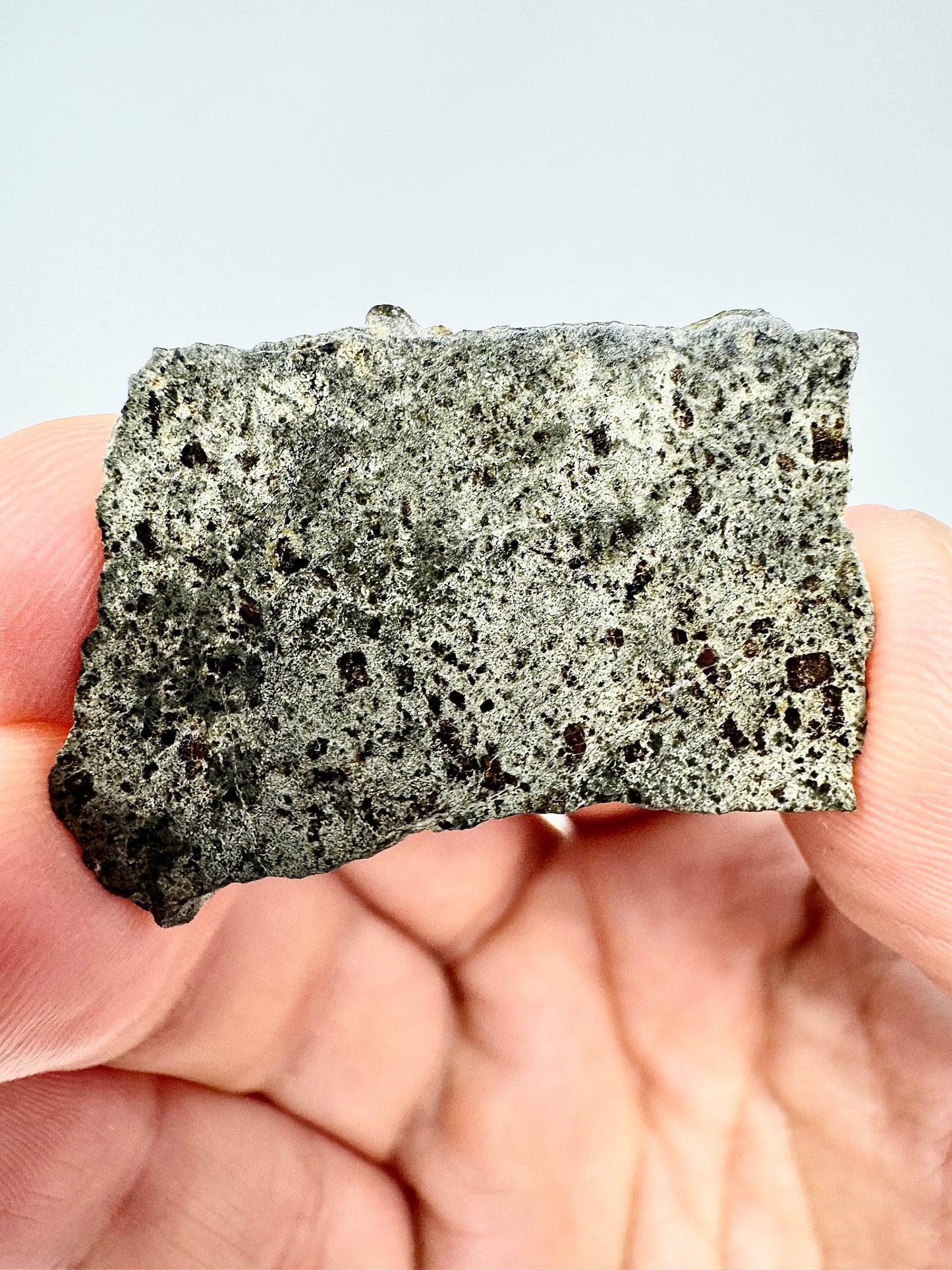 4.0g Genuine Martian Meteorite Amgala 001- Scientifically Studied Rock From Planet Mars