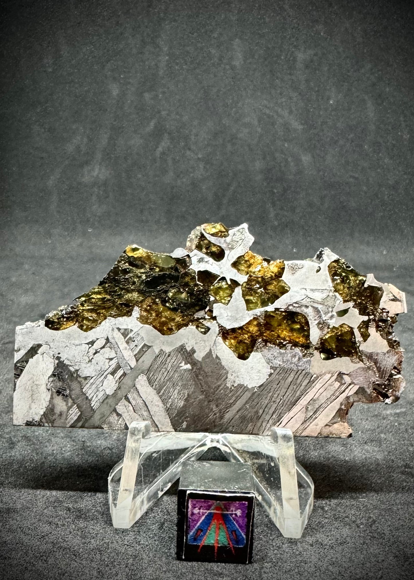 Seymchan Pallasite Meteorite - 23.9g