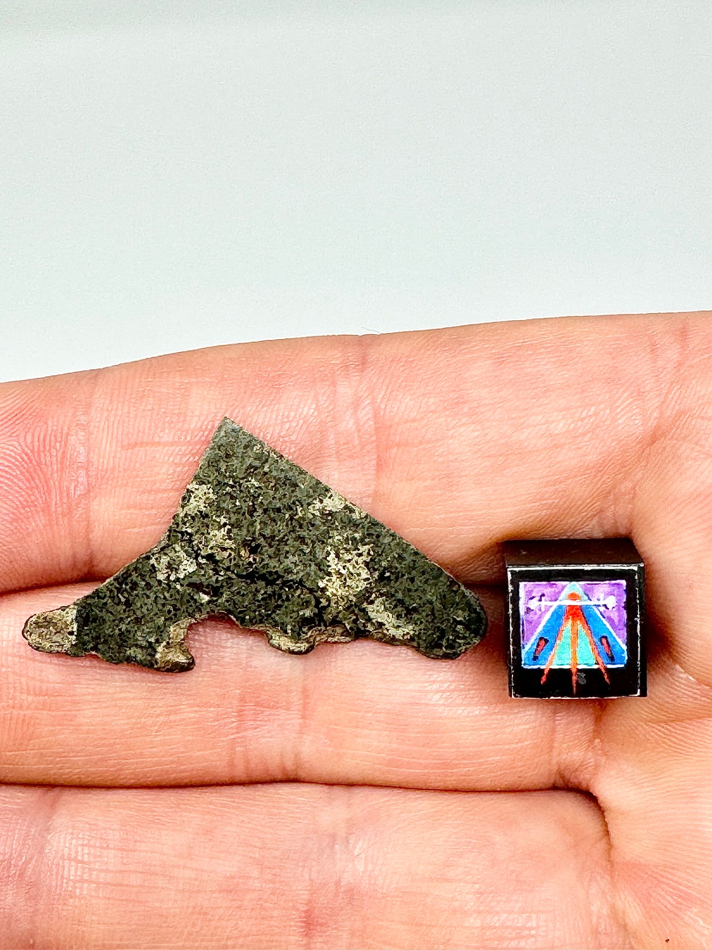 2.6g Genuine Martian Meteorite Amgala 001 - Scientifically Studied Rock From Planet Mars