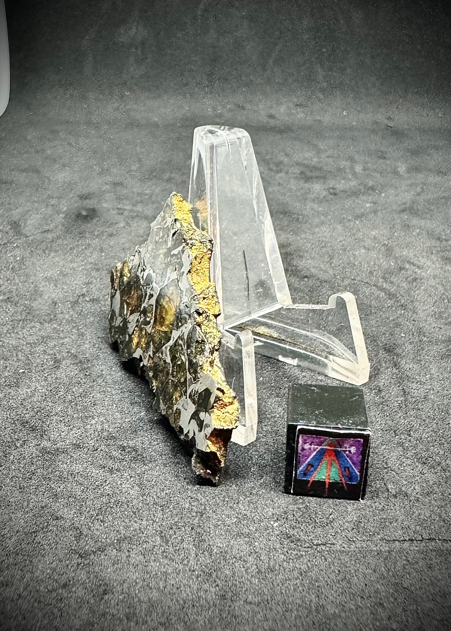 Brahin Pallasite Meteorite - 12.4g
