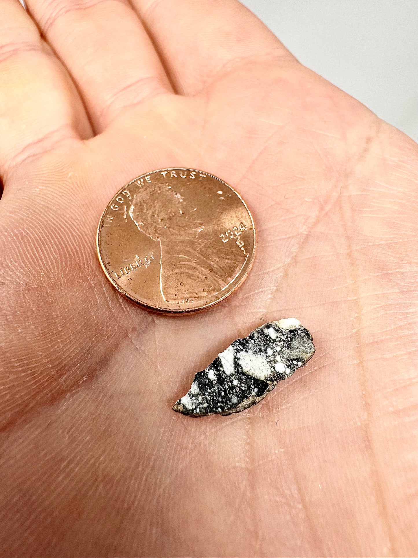 Bechar 003 Lunar Feldspathic Breccia- 0.4g - A Piece Of Our Moon!