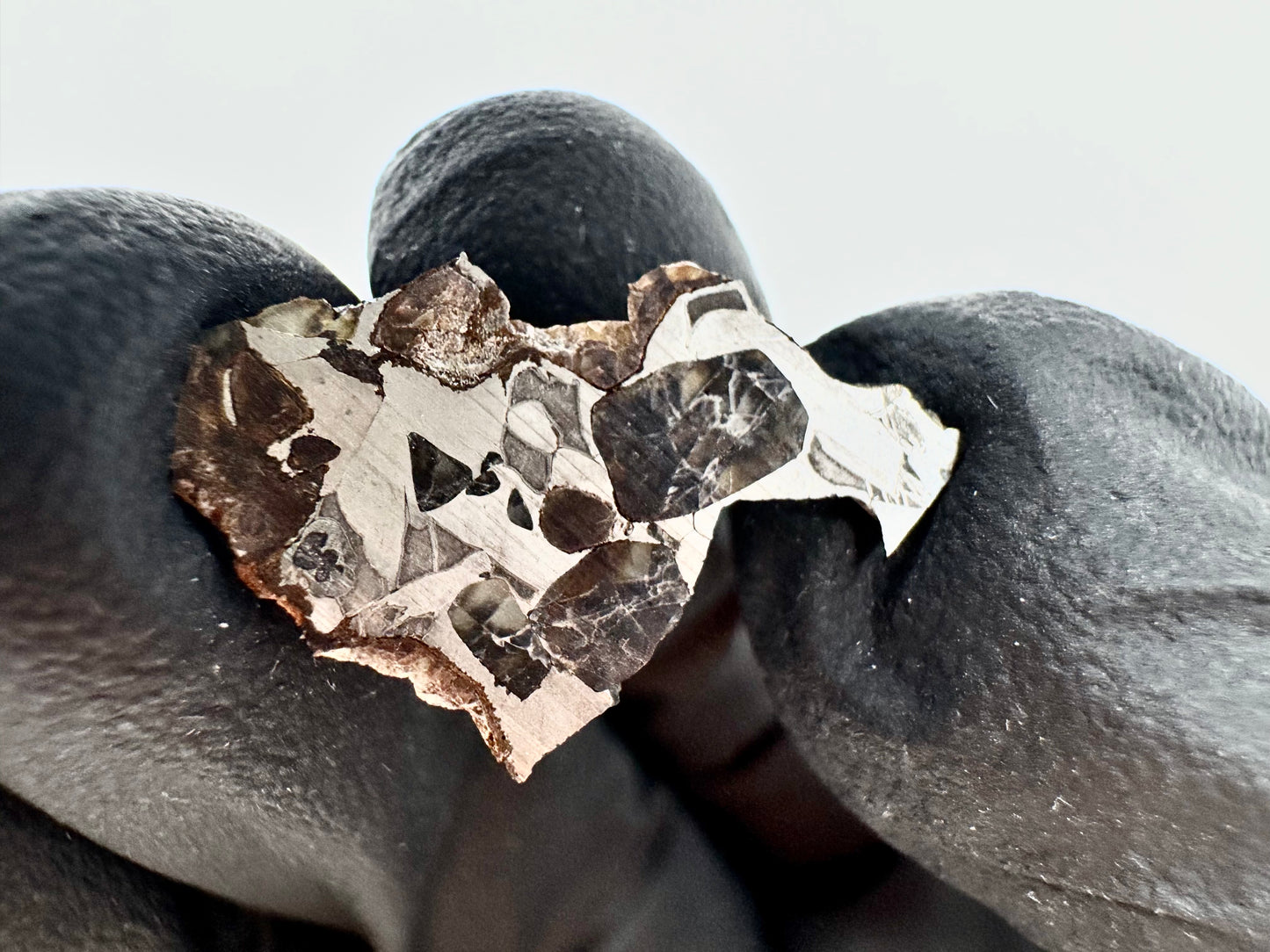 Beautifully Translucent Seymchan Pallasite Meteorite - 0.5g - From An Asteroid