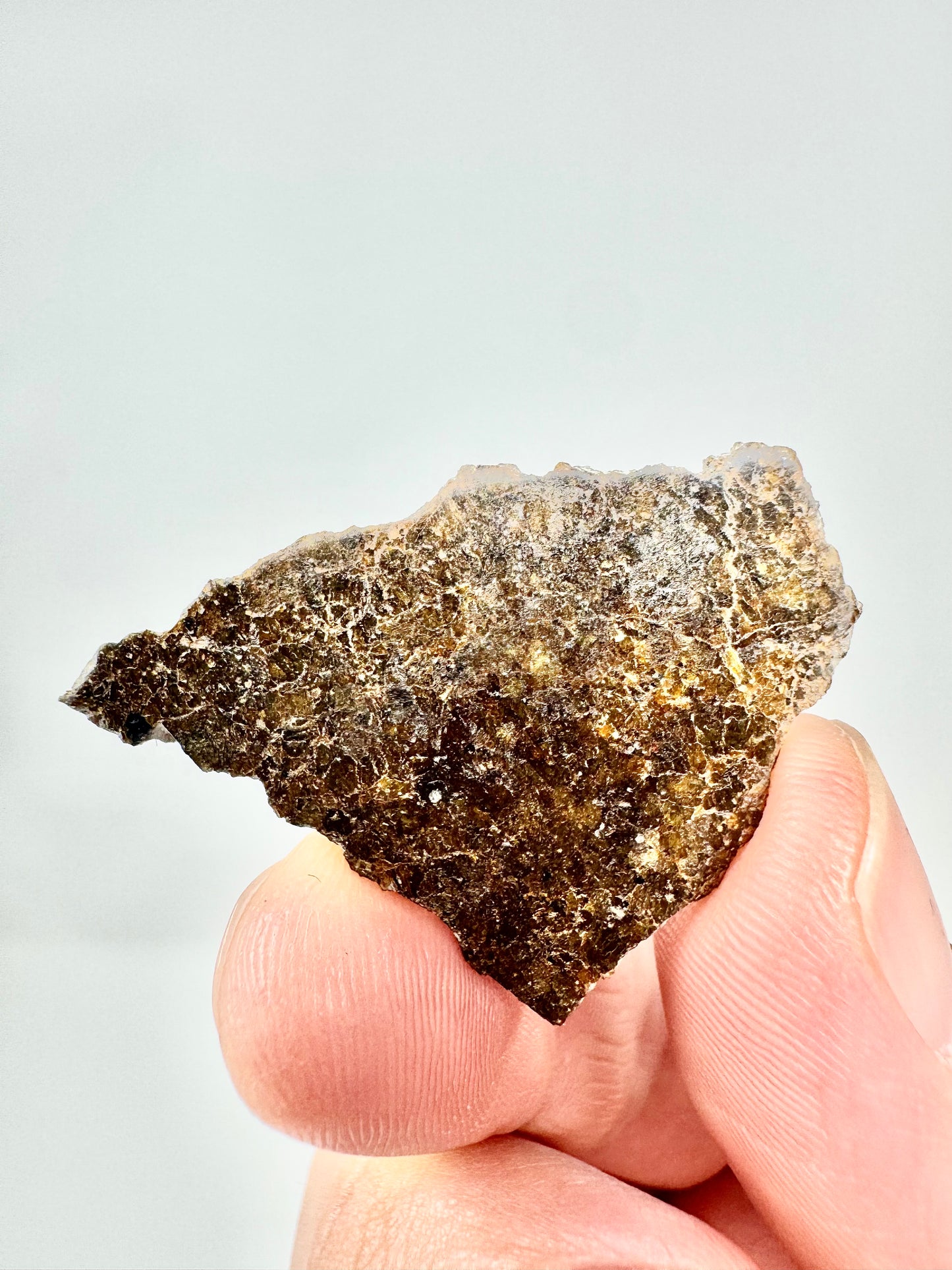 2.6g NWA 16317 Translucent Diogenite Meteorite - Parent Body: Asteroid Vesta