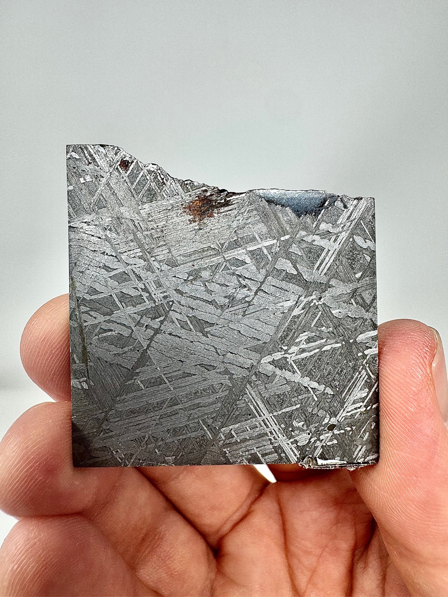 Muonionalusta Iron Meteorite - 38.5g - Part Slice - From The Core Of An Asteroid!
