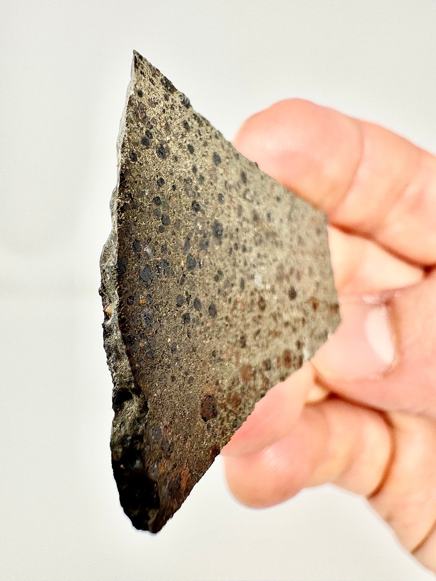 NWA 16314 Carbonaceous Chondrite - CK5 Meteorite - 8.6g - From A Carbonaceous Asteroid!