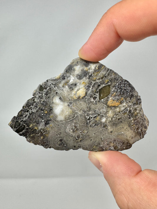 NWA 17352 - An Extremely Unique Looking Lunar Breccia - A Genuine Piece Of Our Moon! 22.4g