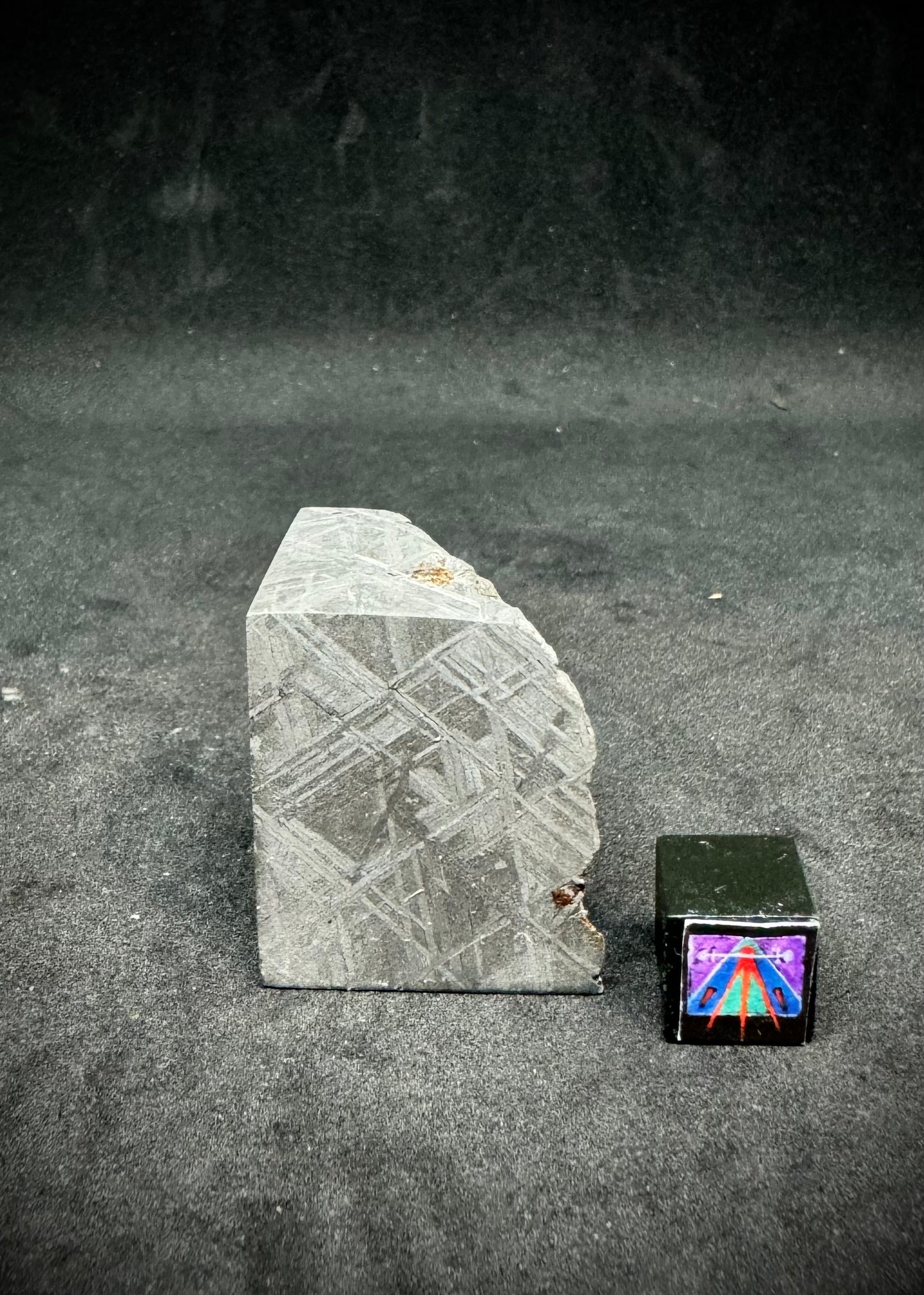 Muonionalusta Iron Meteorite - End Piece - 78.7g
