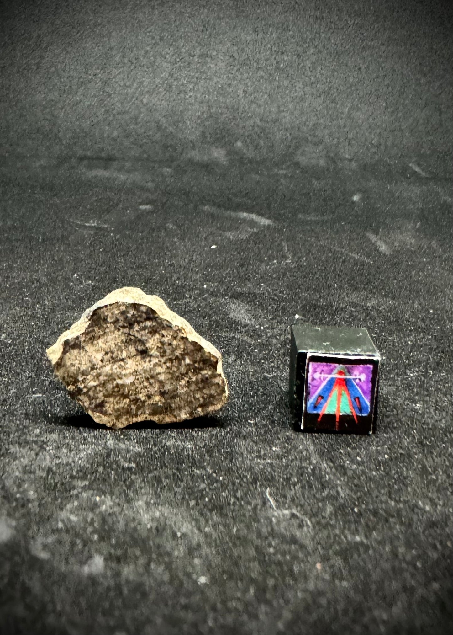 NWA 14526 Lunar Mare Basalt - An Ultra Rare Meteorite From Deep Within Our Moon! 1.3g